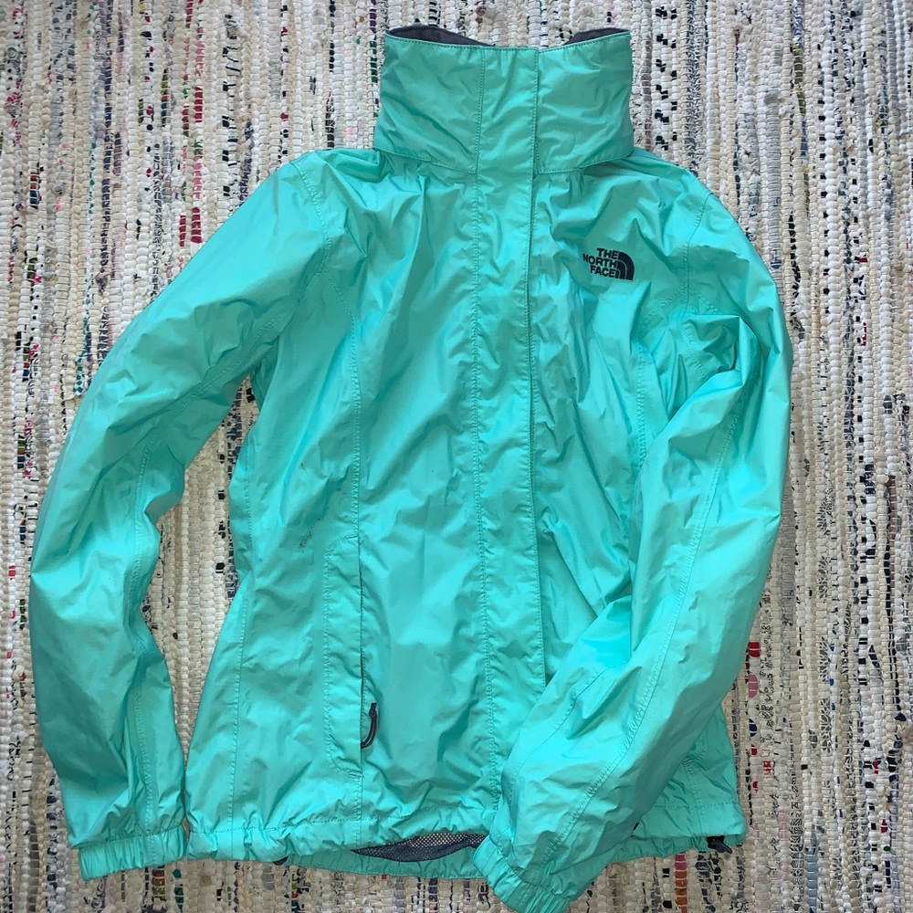 North Face Resolve Mint Blue Jacket - image 5